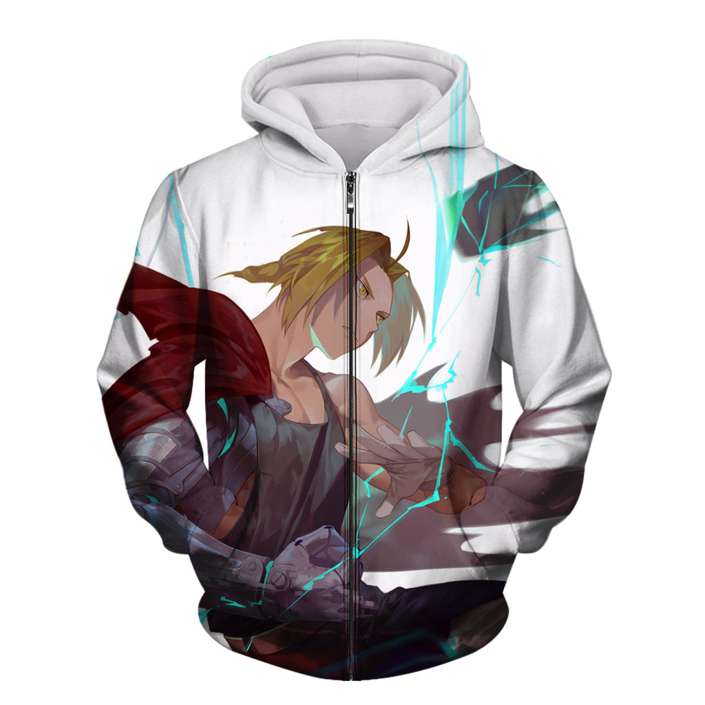 Fullmetal Alchemist Edward Elric Alchemy Transmutation Anime Apparel