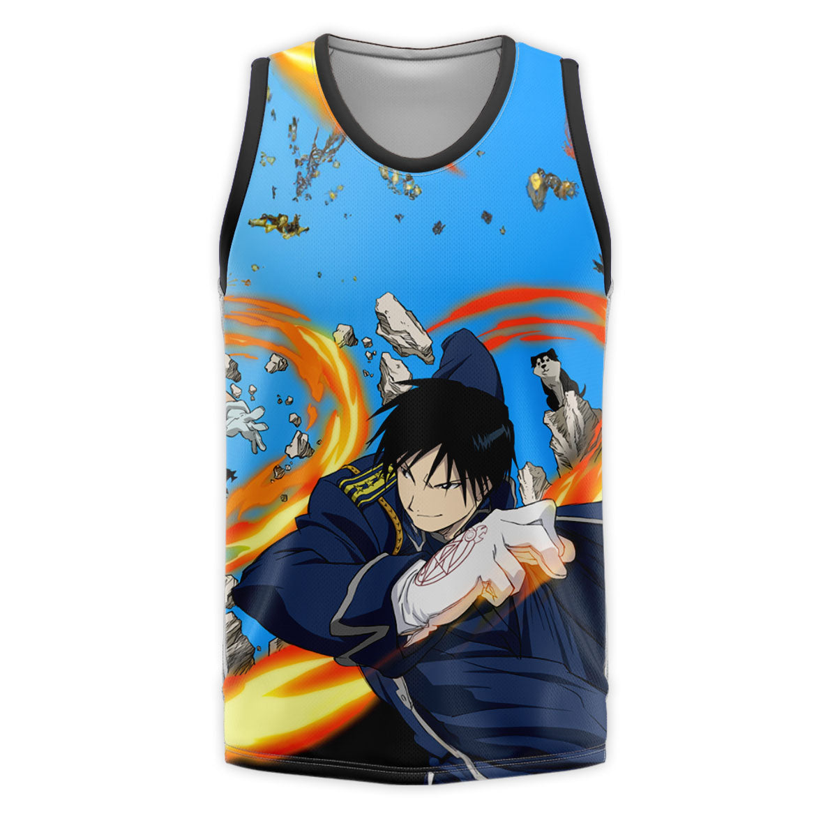 Fullmetal Alchemist Edward Elric Battle Action Anime Apparel