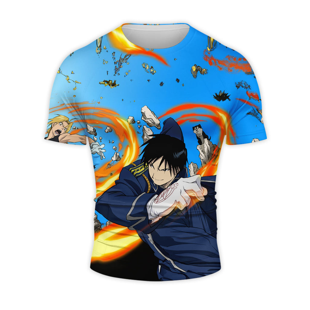 Fullmetal Alchemist Edward Elric Battle Action Anime Apparel