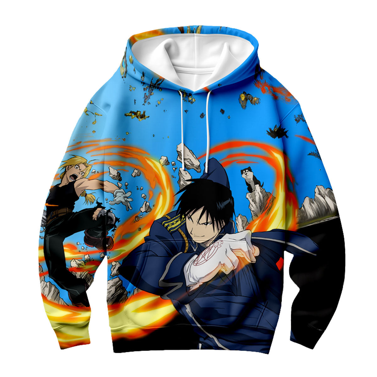 Fullmetal Alchemist Edward Elric Battle Action Anime Apparel