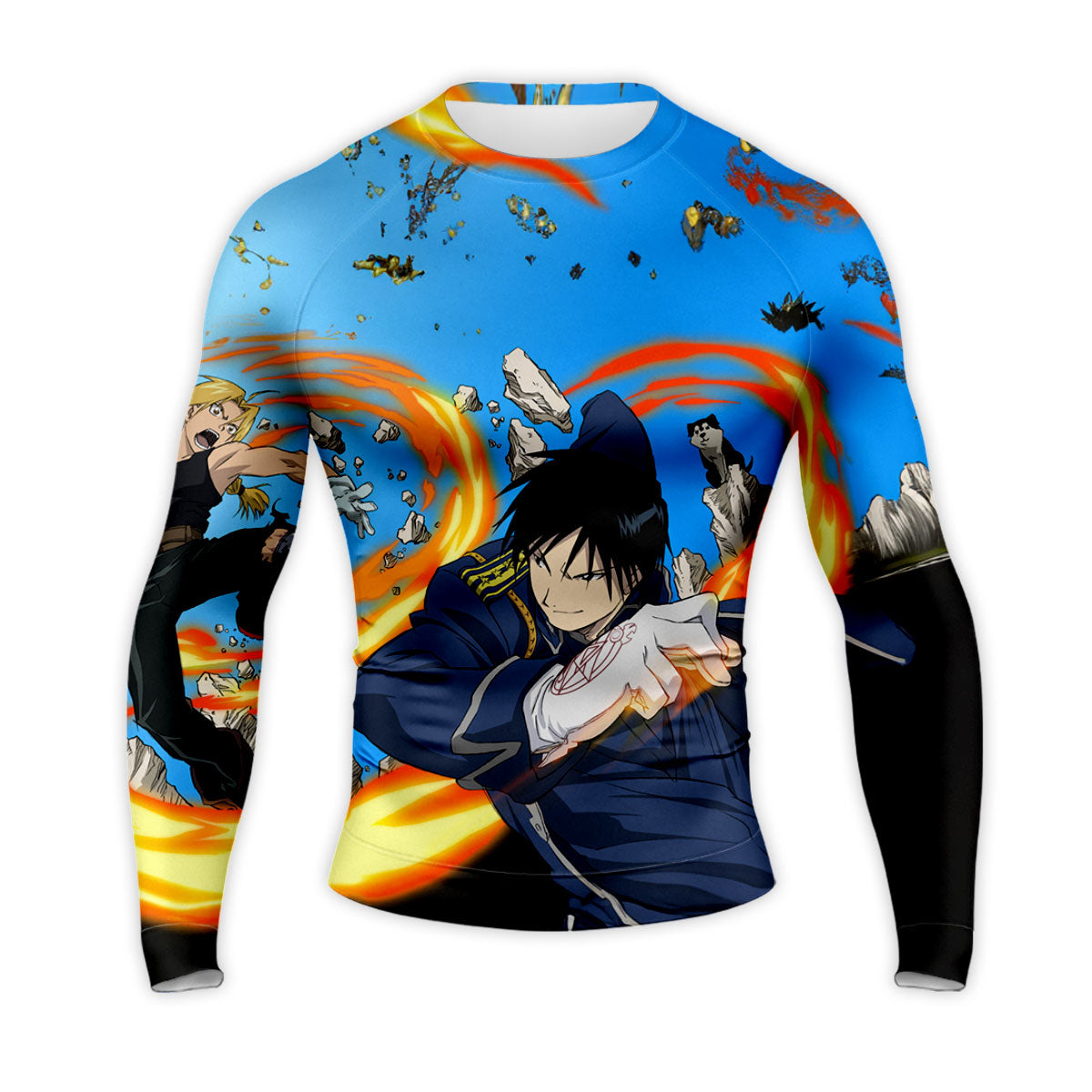 Fullmetal Alchemist Edward Elric Battle Action Anime Apparel