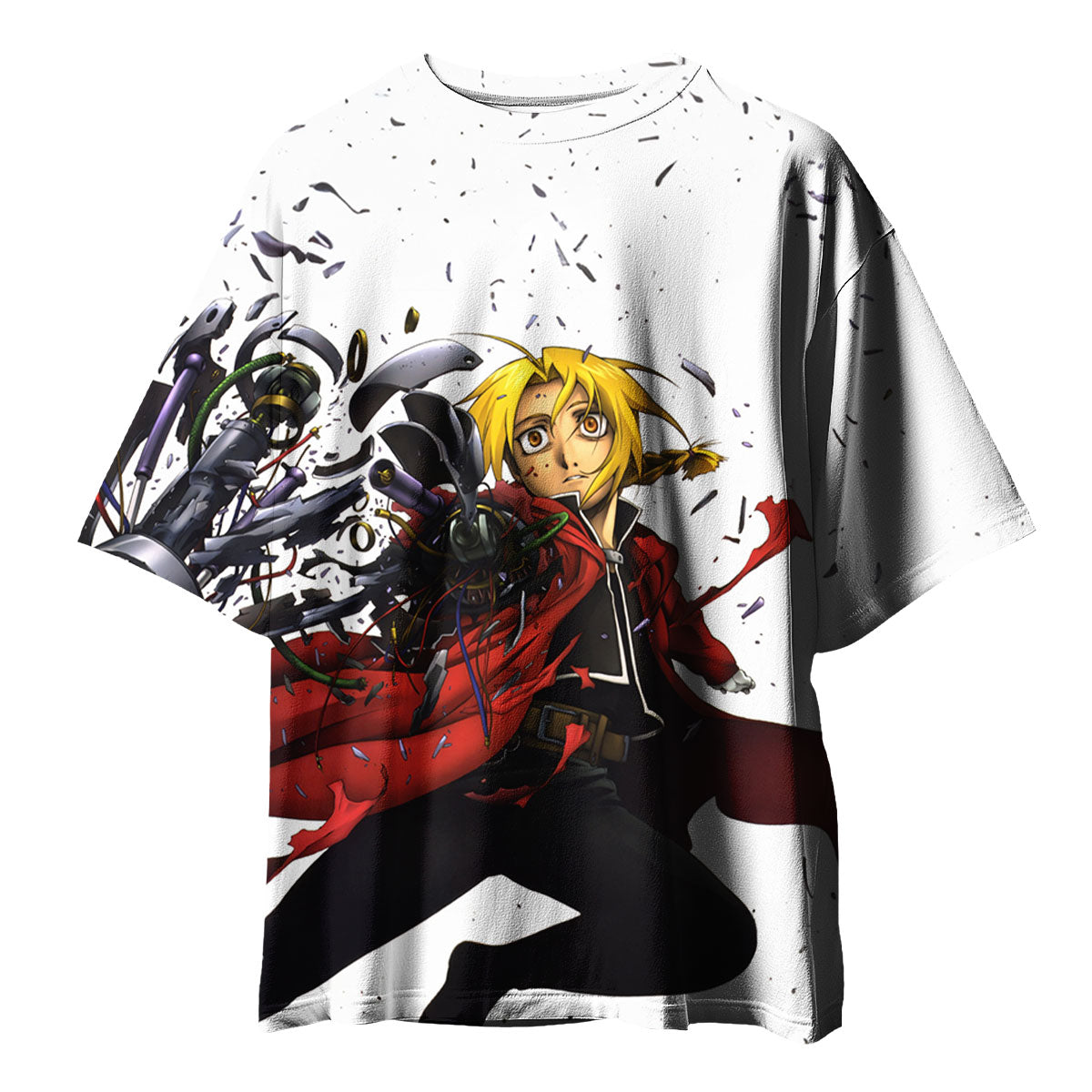 Fullmetal Alchemist Edward Elric Battle Defeated Anime Apparel