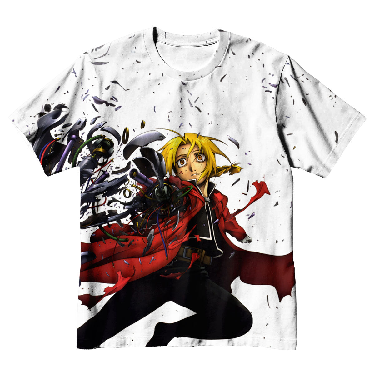 Fullmetal Alchemist Edward Elric Battle Defeated Anime Apparel