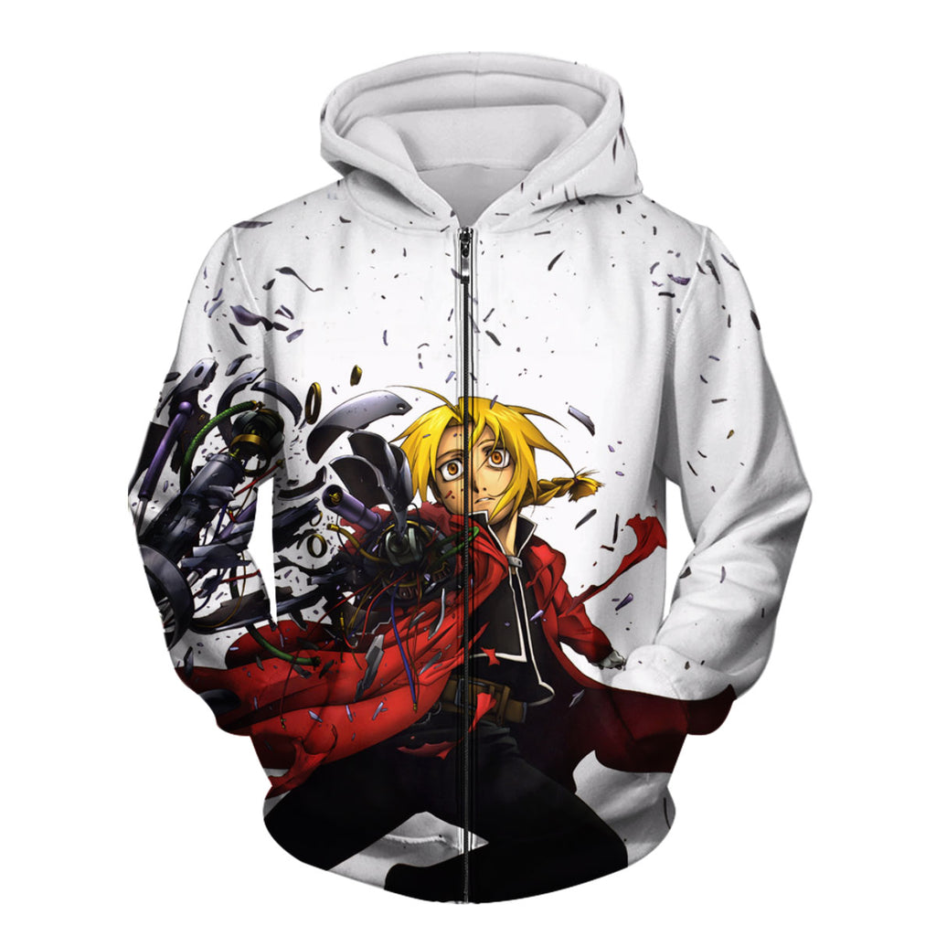 Fullmetal Alchemist Edward Elric Battle Defeated Anime Apparel
