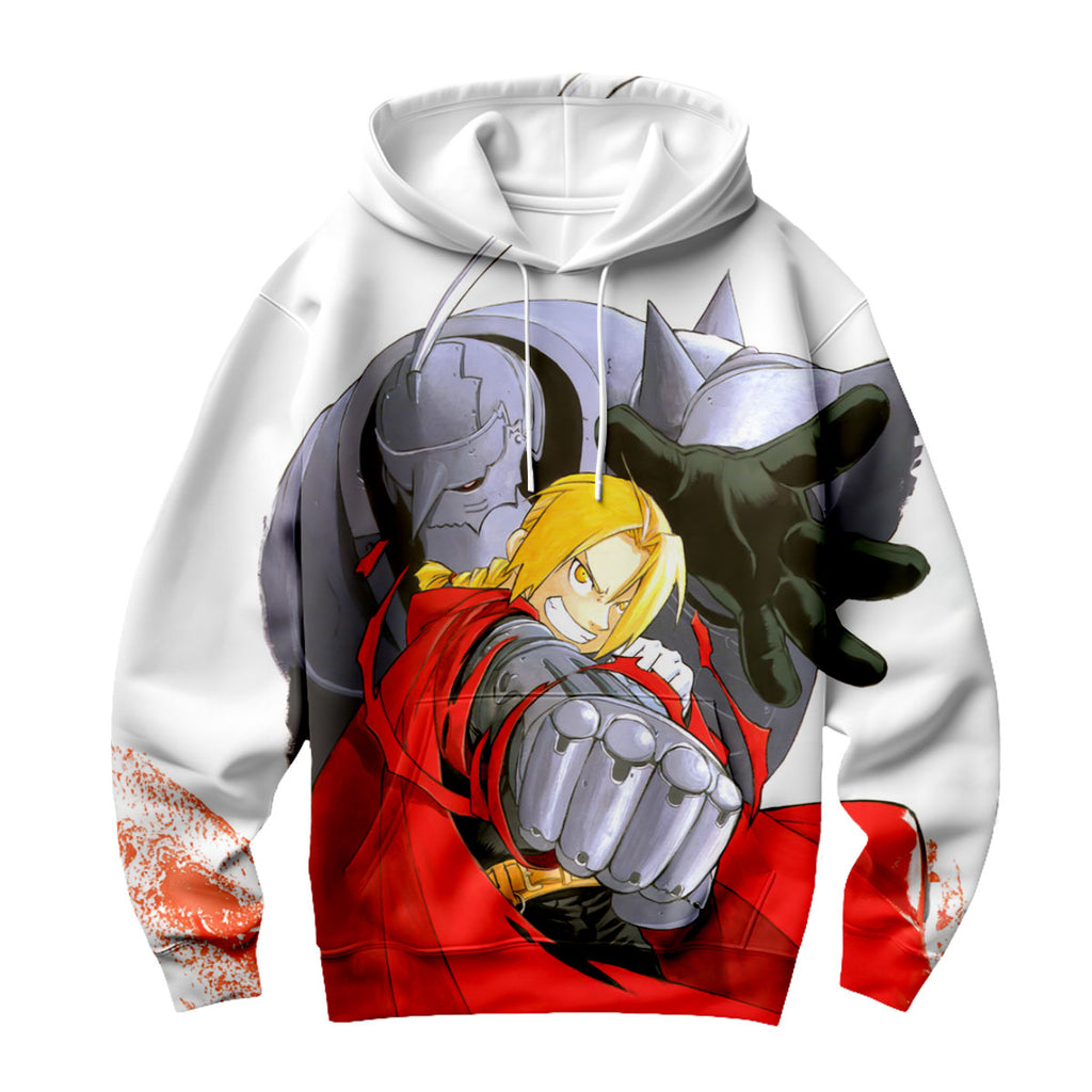 Fullmetal Alchemist Edward Elric Battle Ready Anime Apparel