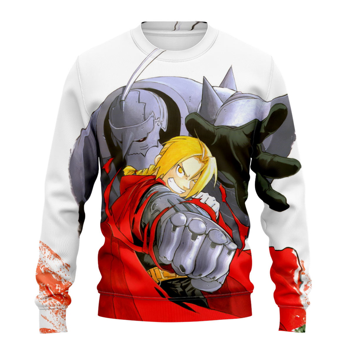 Fullmetal Alchemist Edward Elric Battle Ready Anime Apparel