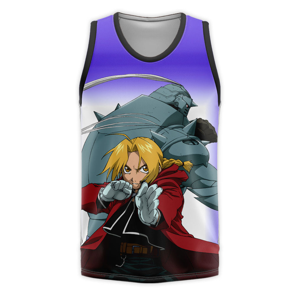 Fullmetal Alchemist Edward Elric Battle Stance Anime Apparel
