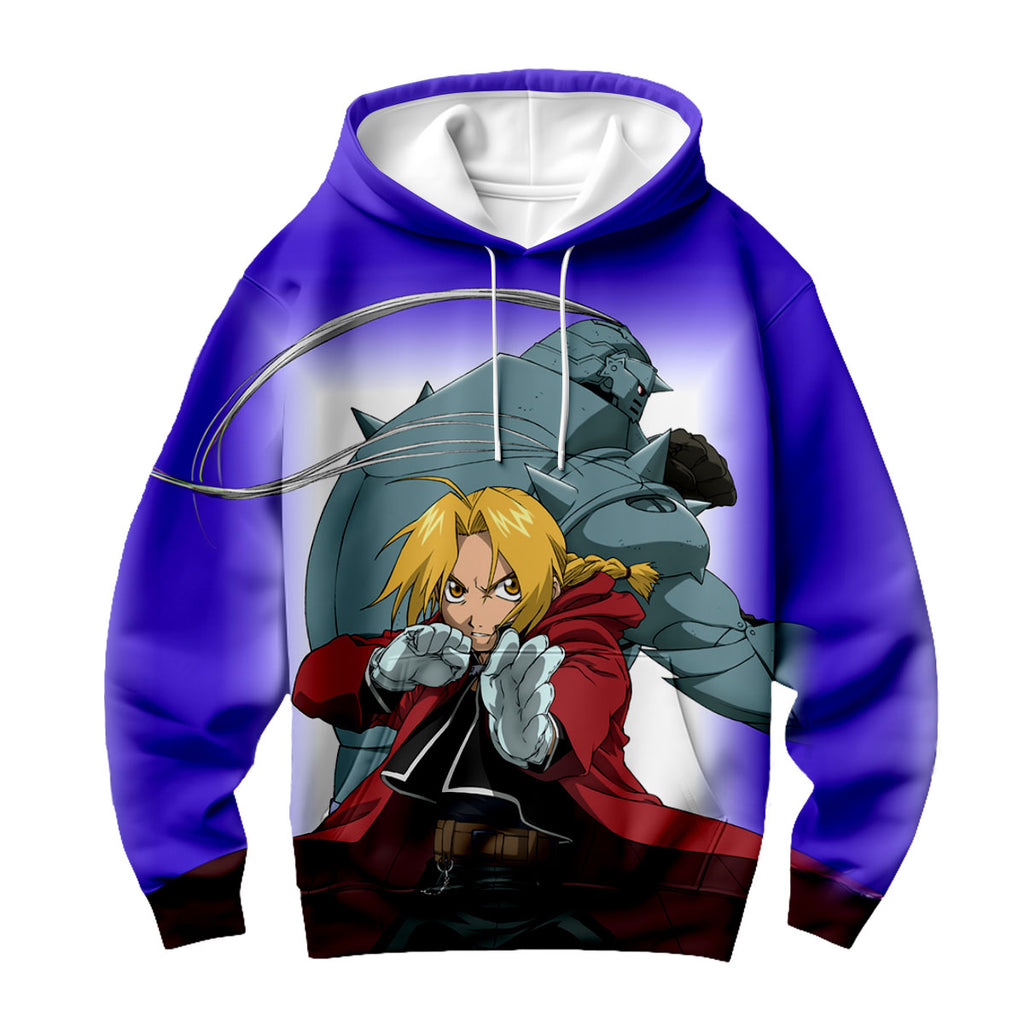 Fullmetal Alchemist Edward Elric Battle Stance Anime Apparel