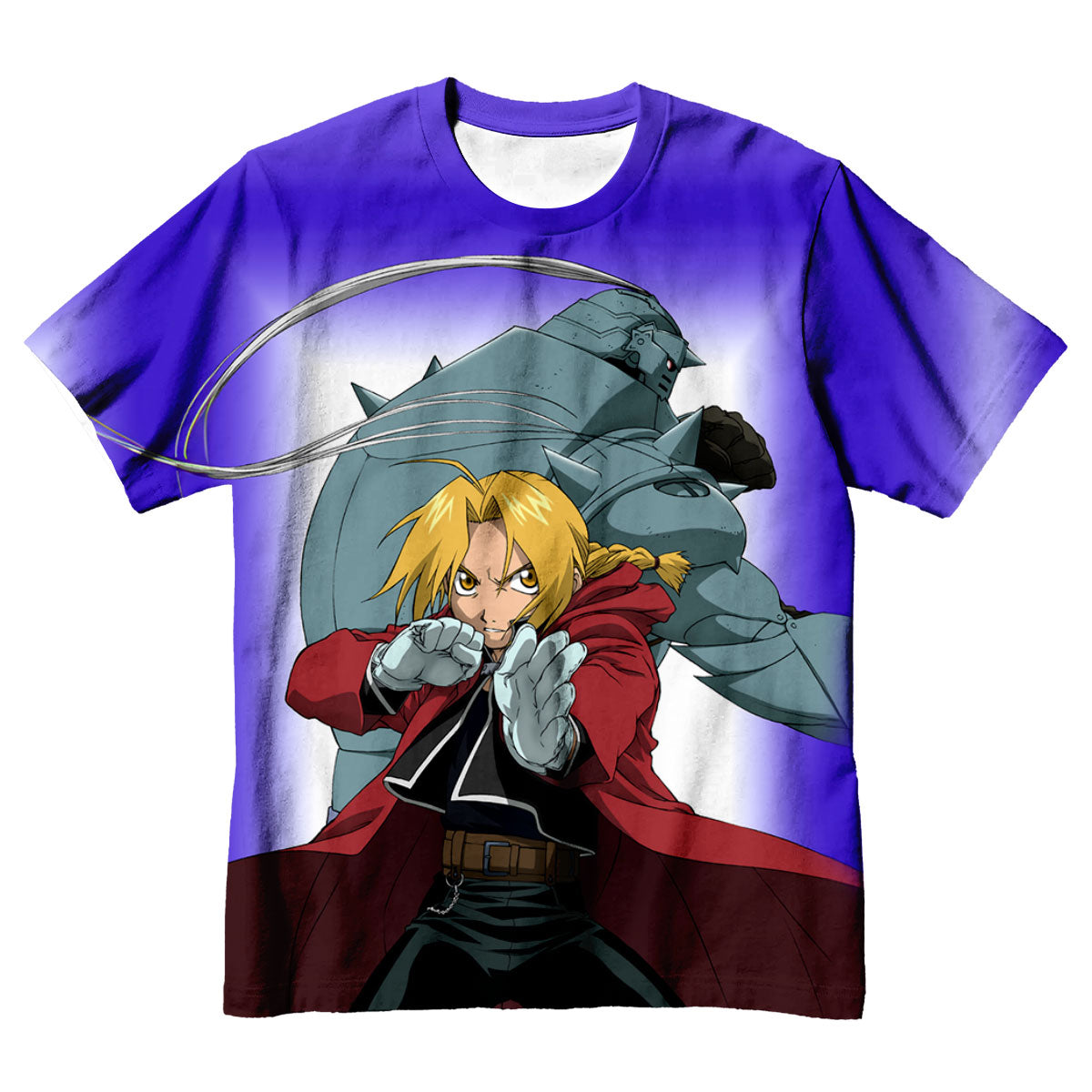 Fullmetal Alchemist Edward Elric Battle Stance Anime Apparel