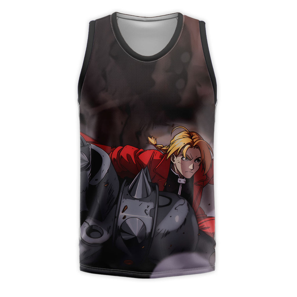 Fullmetal Alchemist Edward Elric Battling Anime Apparel