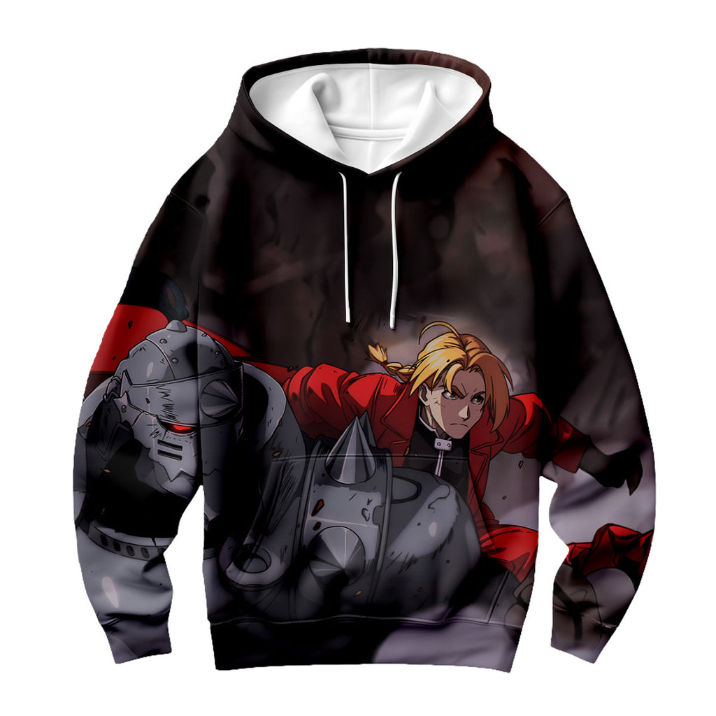Fullmetal Alchemist Edward Elric Battling Anime Apparel