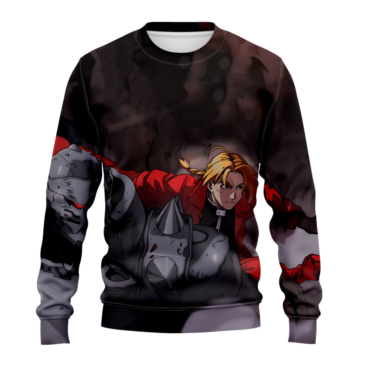 Fullmetal Alchemist Edward Elric Battling Anime Apparel