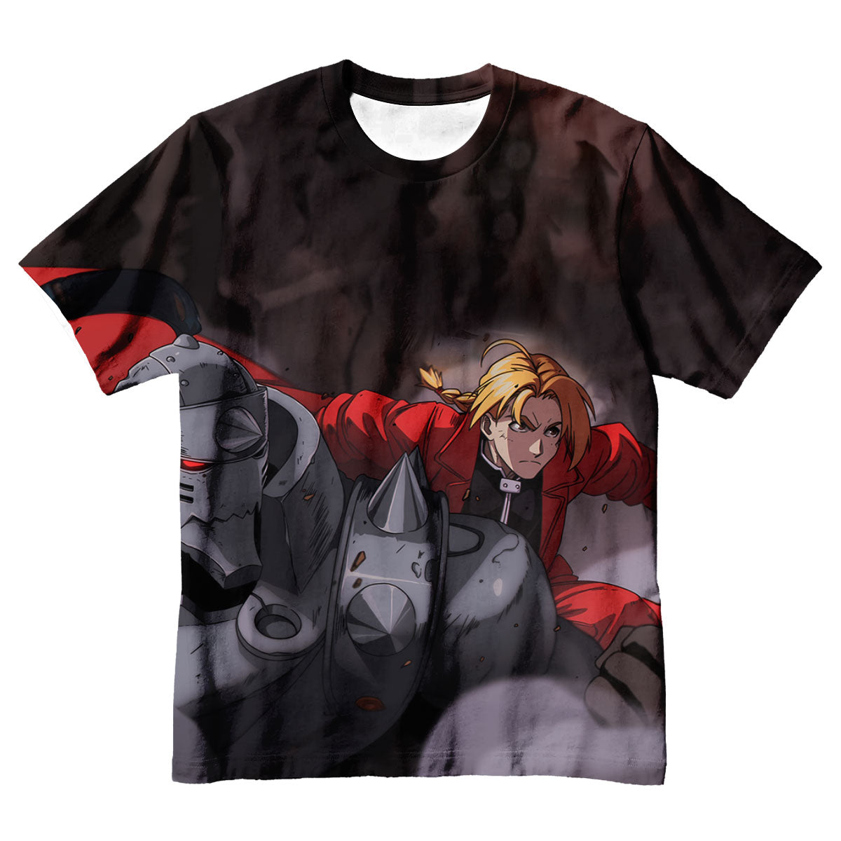 Fullmetal Alchemist Edward Elric Battling Anime Apparel