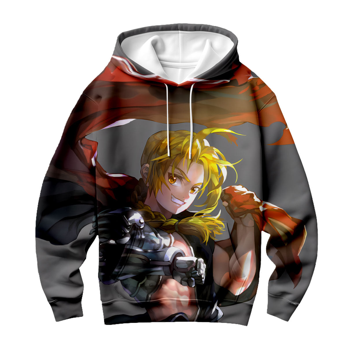 Fullmetal Alchemist Edward Elric Billowing Cloak Anime Apparel