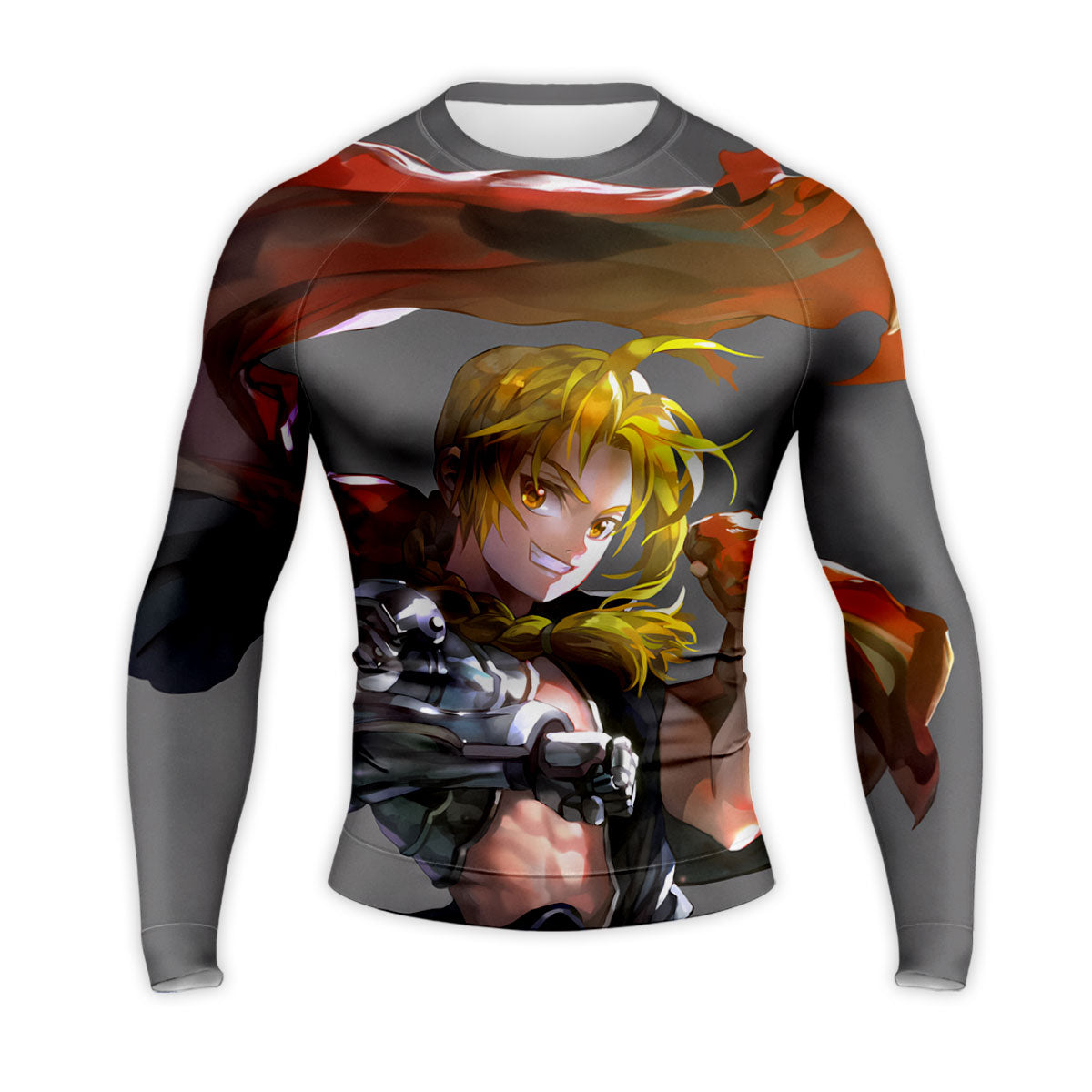 Fullmetal Alchemist Edward Elric Billowing Cloak Anime Apparel