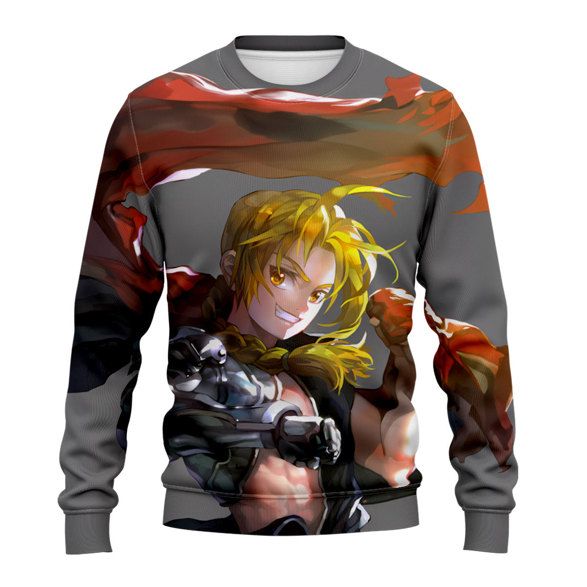 Fullmetal Alchemist Edward Elric Billowing Cloak Anime Apparel