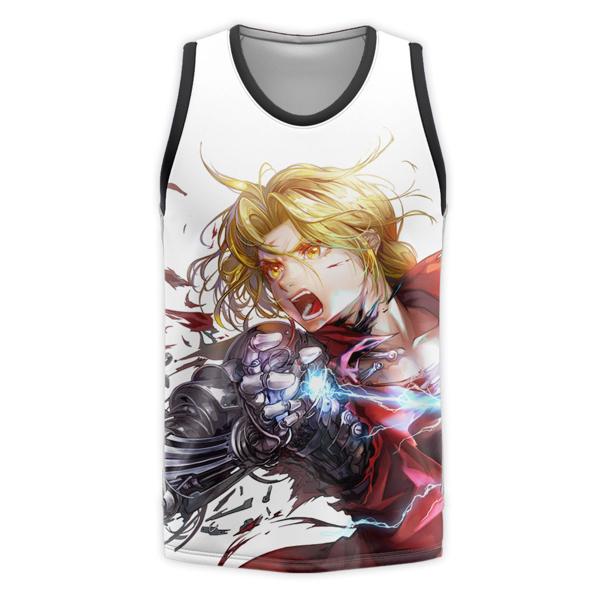 Fullmetal Alchemist Edward Elric Broken Arm Anime Apparel