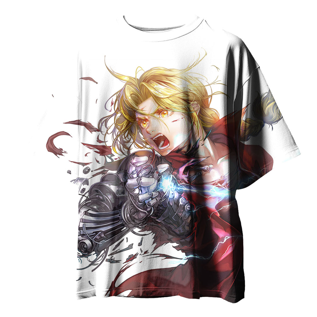 Fullmetal Alchemist Edward Elric Broken Arm Anime Apparel