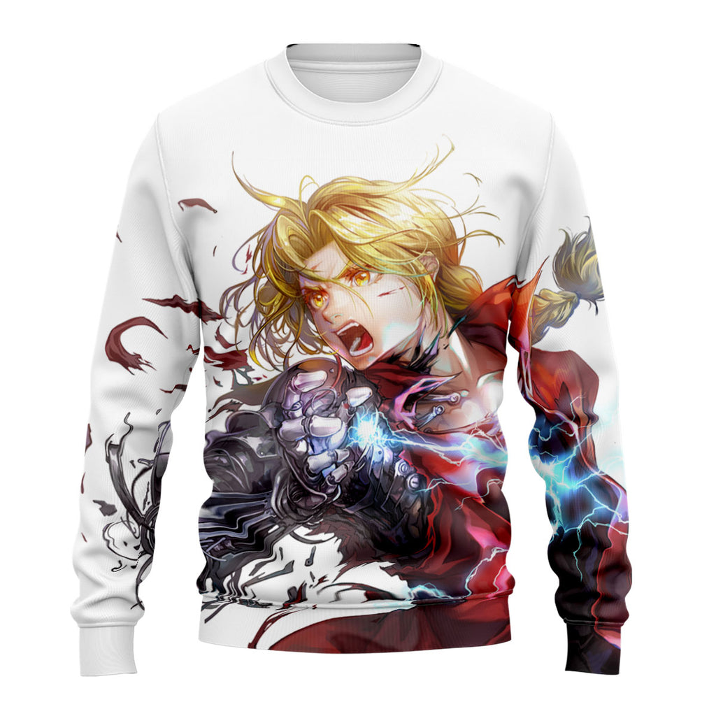 Fullmetal Alchemist Edward Elric Broken Arm Anime Apparel