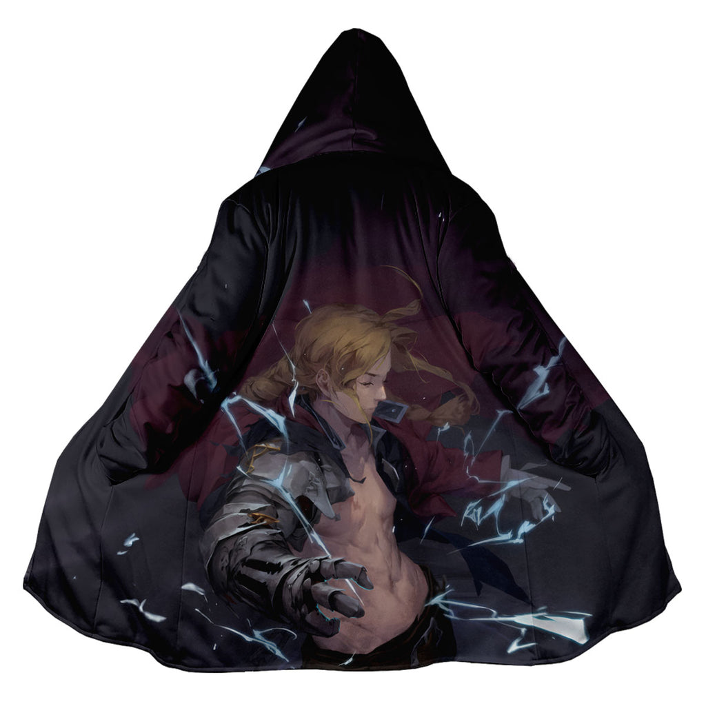 Fullmetal Alchemist Edward Elric Channeling Lightning Anime Apparel