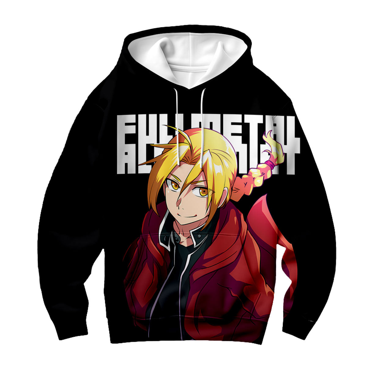 Fullmetal Alchemist Edward Elric Charging Ahead Anime Apparel