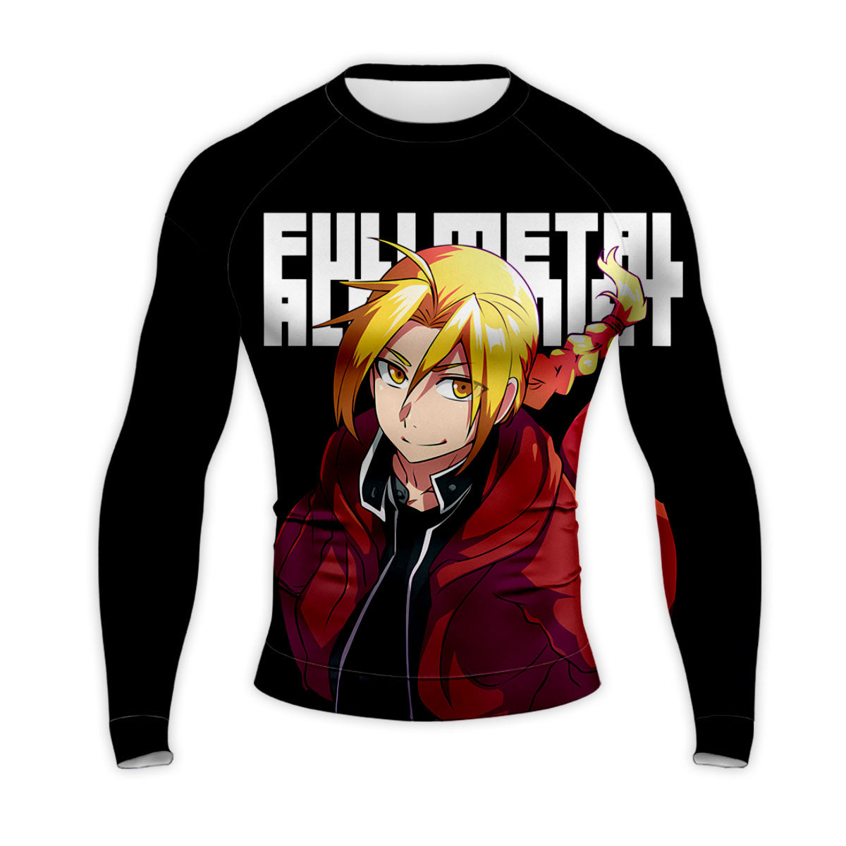 Fullmetal Alchemist Edward Elric Charging Ahead Anime Apparel