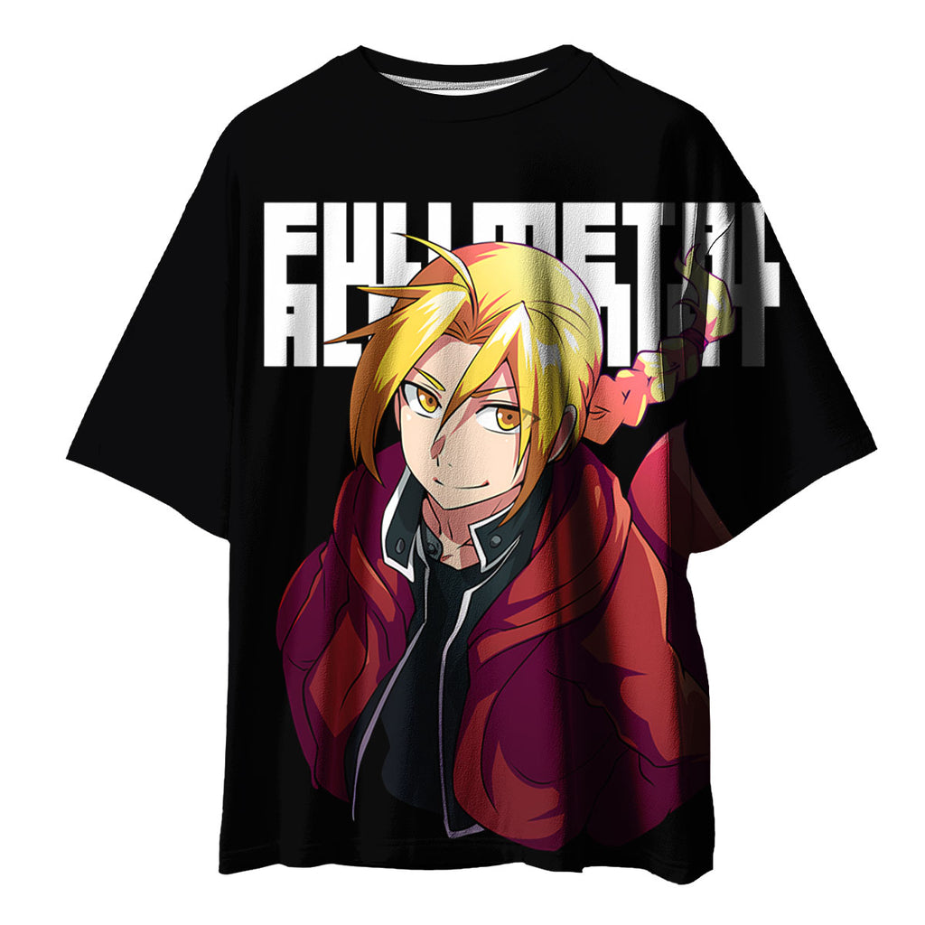Fullmetal Alchemist Edward Elric Charging Ahead Anime Apparel
