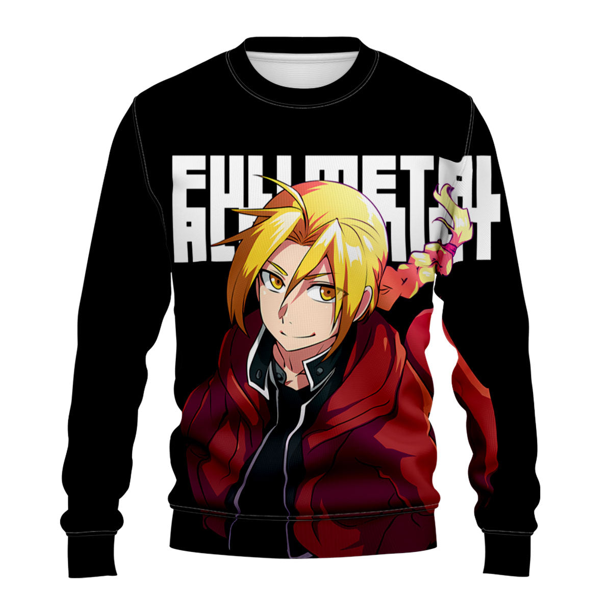 Fullmetal Alchemist Edward Elric Charging Ahead Anime Apparel