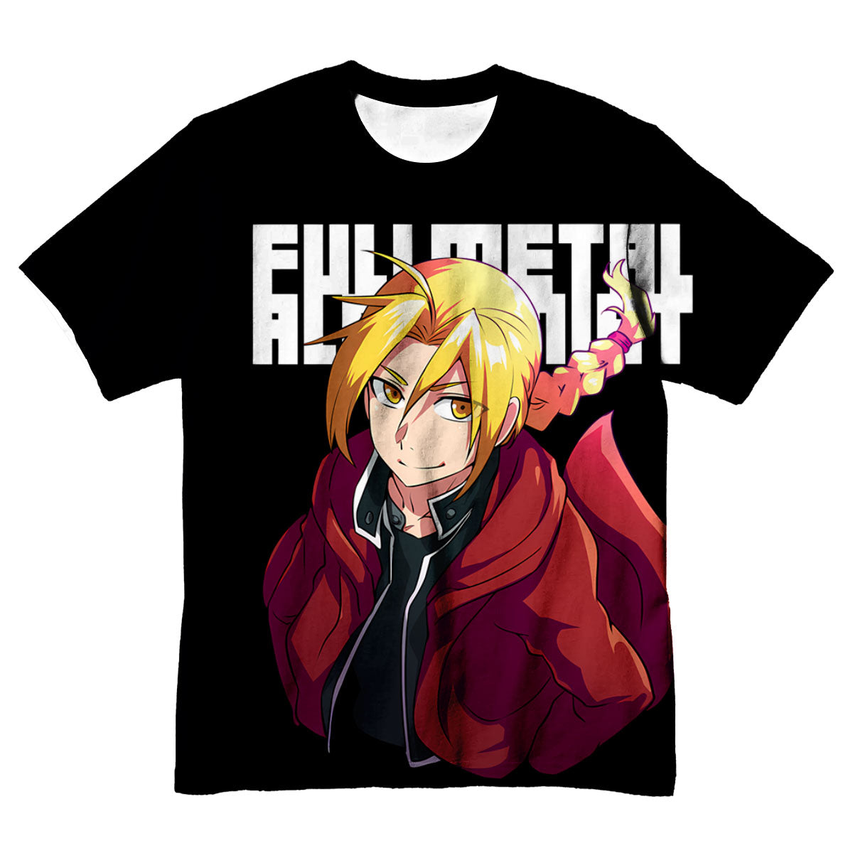 Fullmetal Alchemist Edward Elric Charging Ahead Anime Apparel