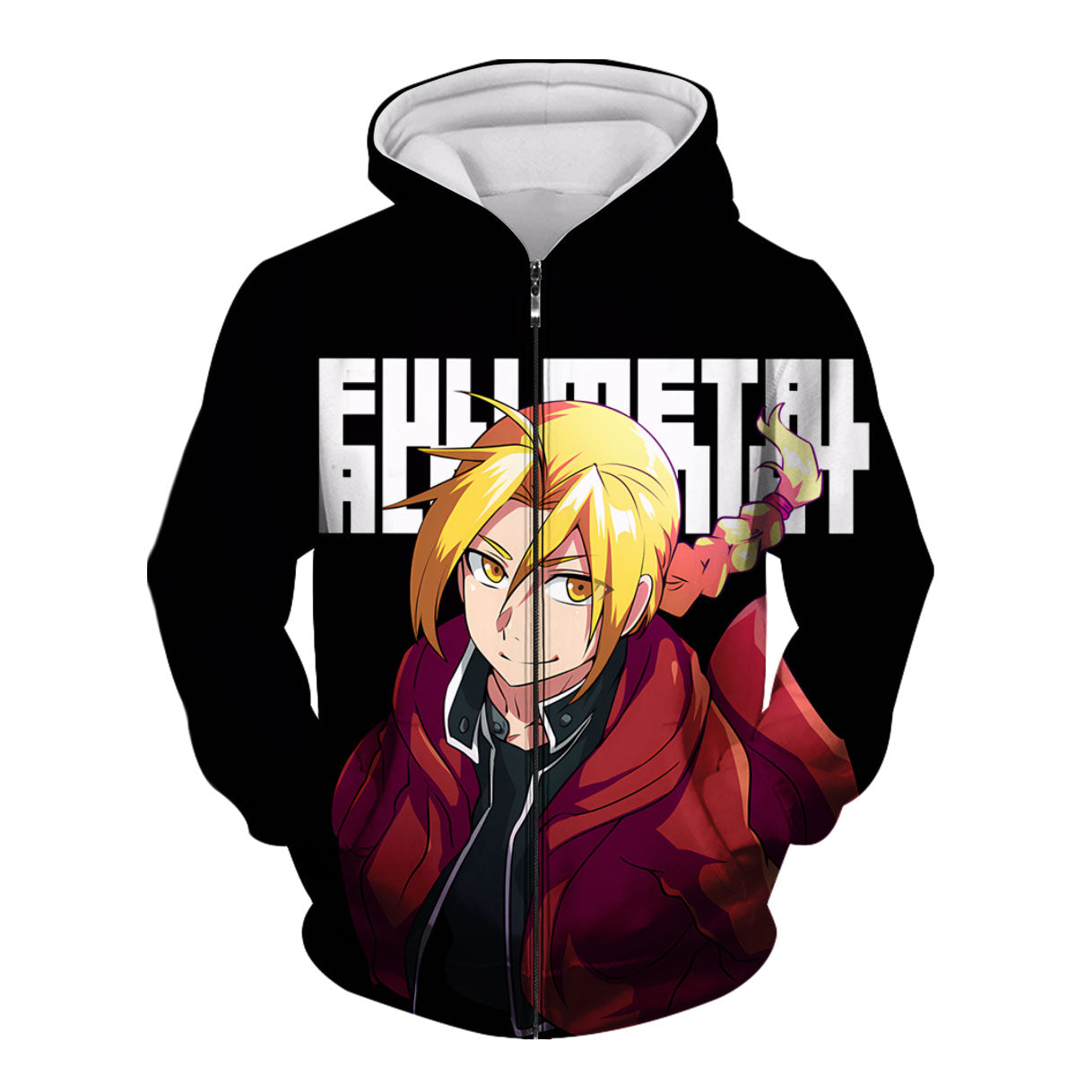 Fullmetal Alchemist Edward Elric Charging Ahead Anime Apparel