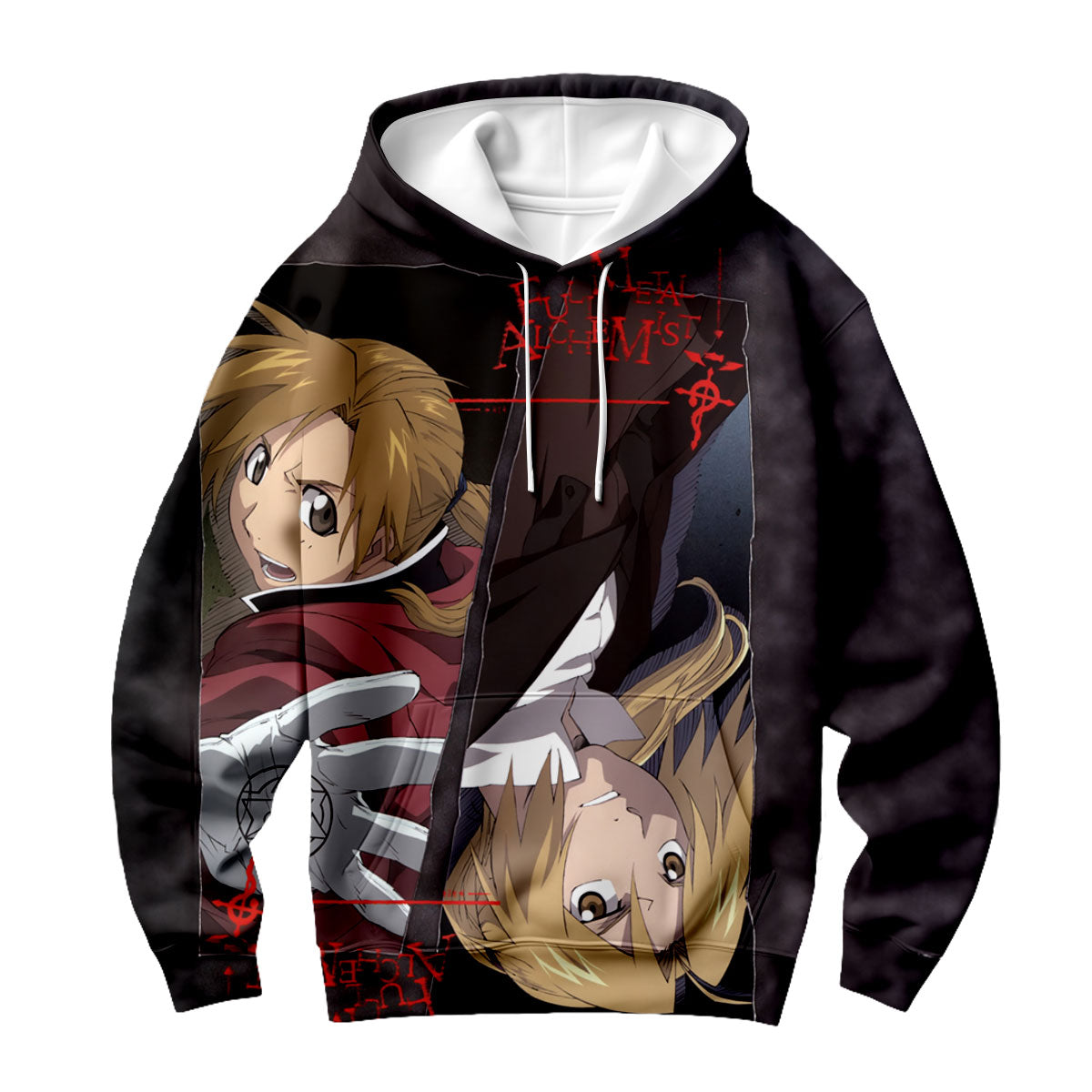 Fullmetal Alchemist Edward Elric Combat Alchemy Art Anime Apparel