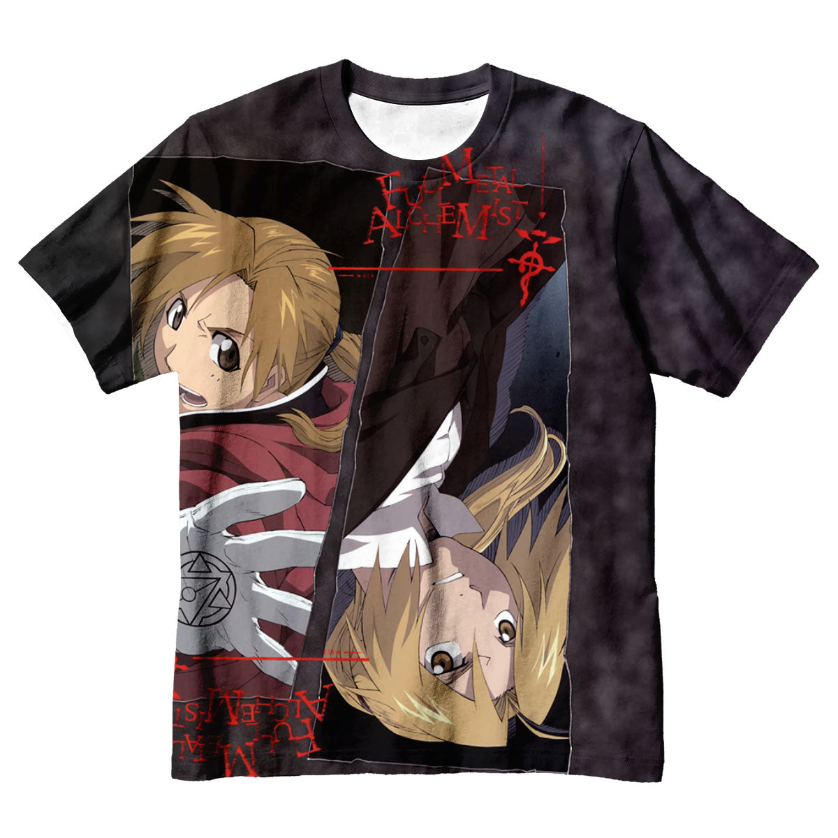 Fullmetal Alchemist Edward Elric Combat Alchemy Art Anime Apparel