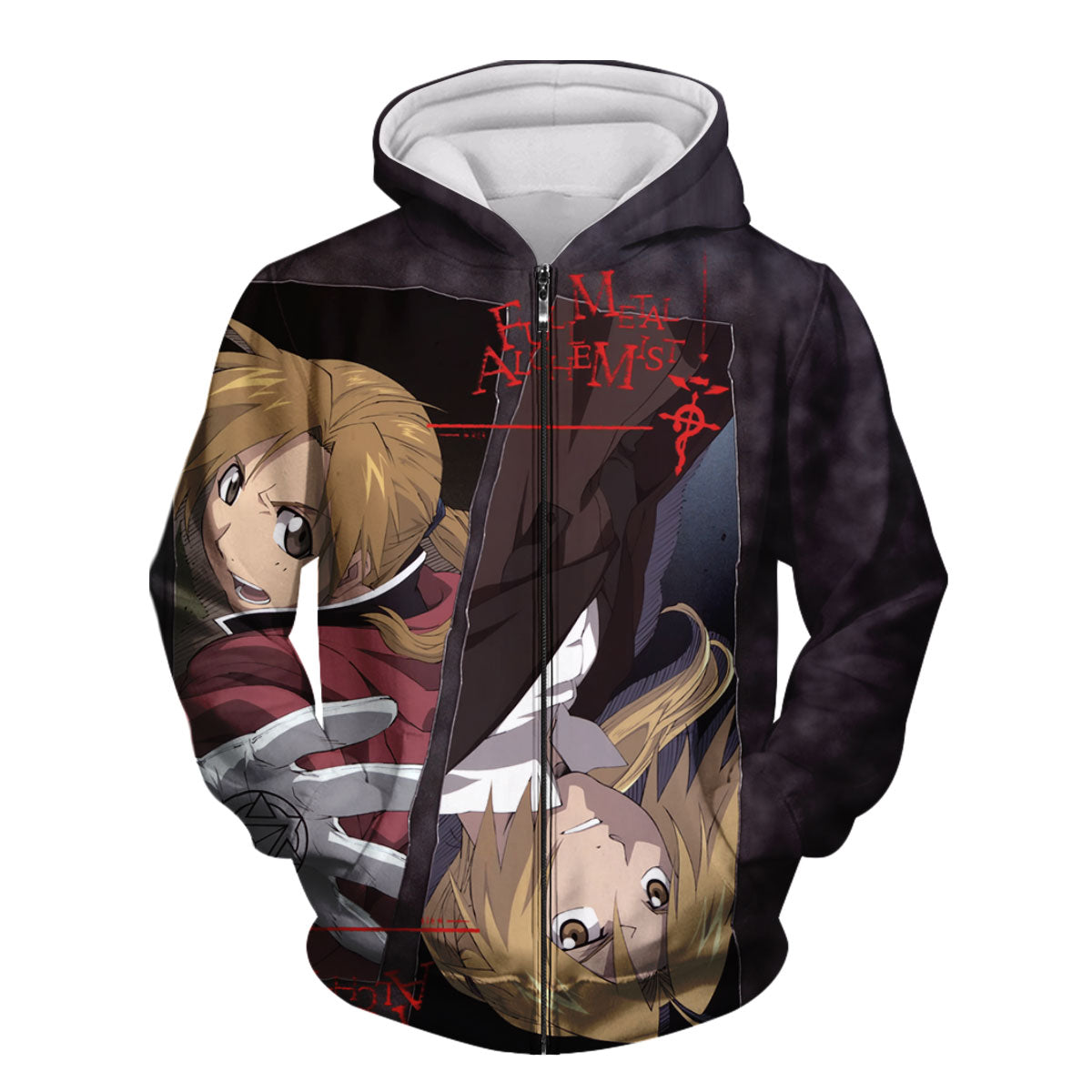 Fullmetal Alchemist Edward Elric Combat Alchemy Art Anime Apparel