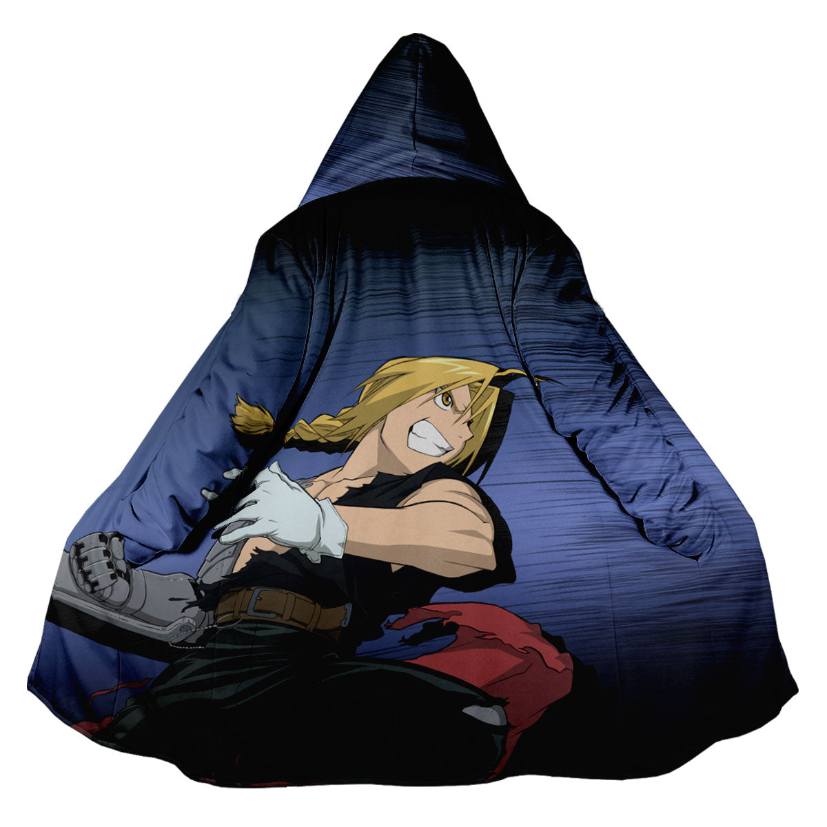 Fullmetal Alchemist Edward Elric Combat Pose Anime Apparel