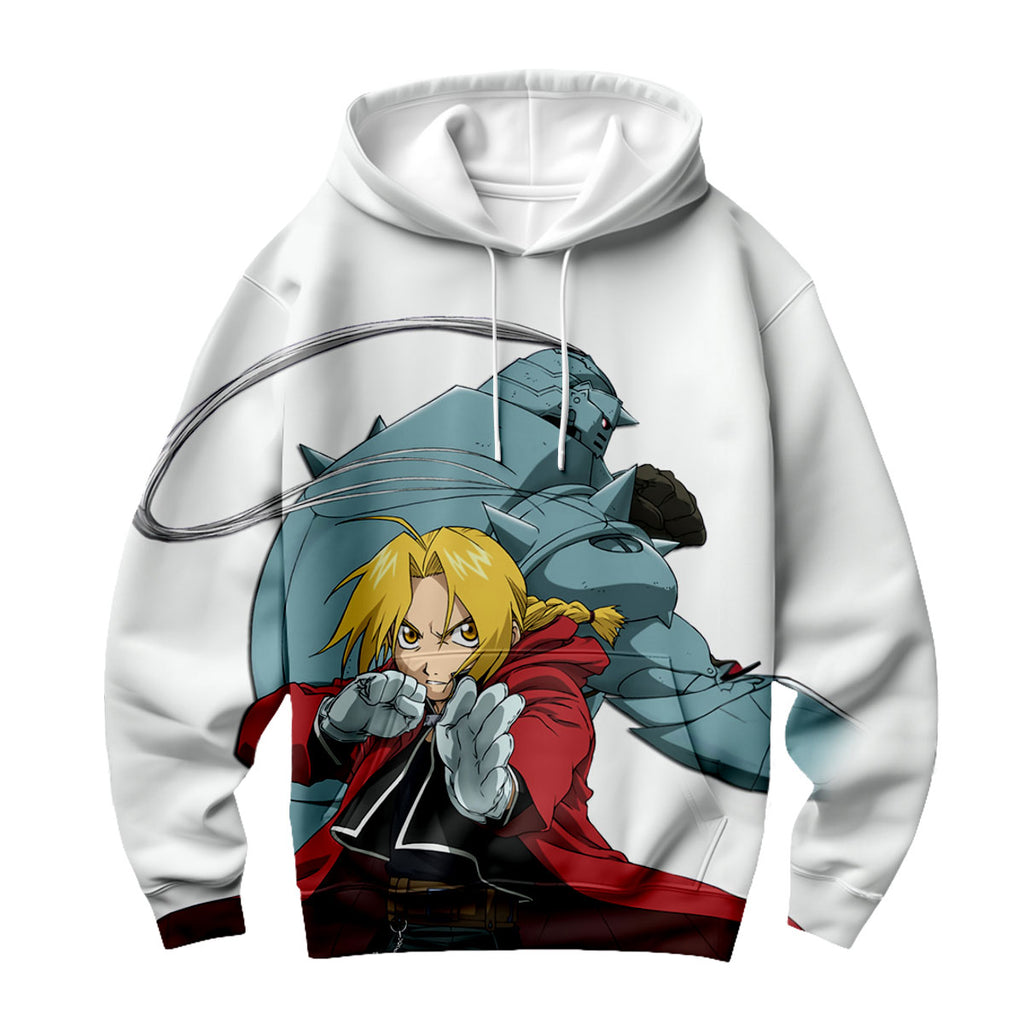 Fullmetal Alchemist Edward Elric Combat Pose Anime Apparel