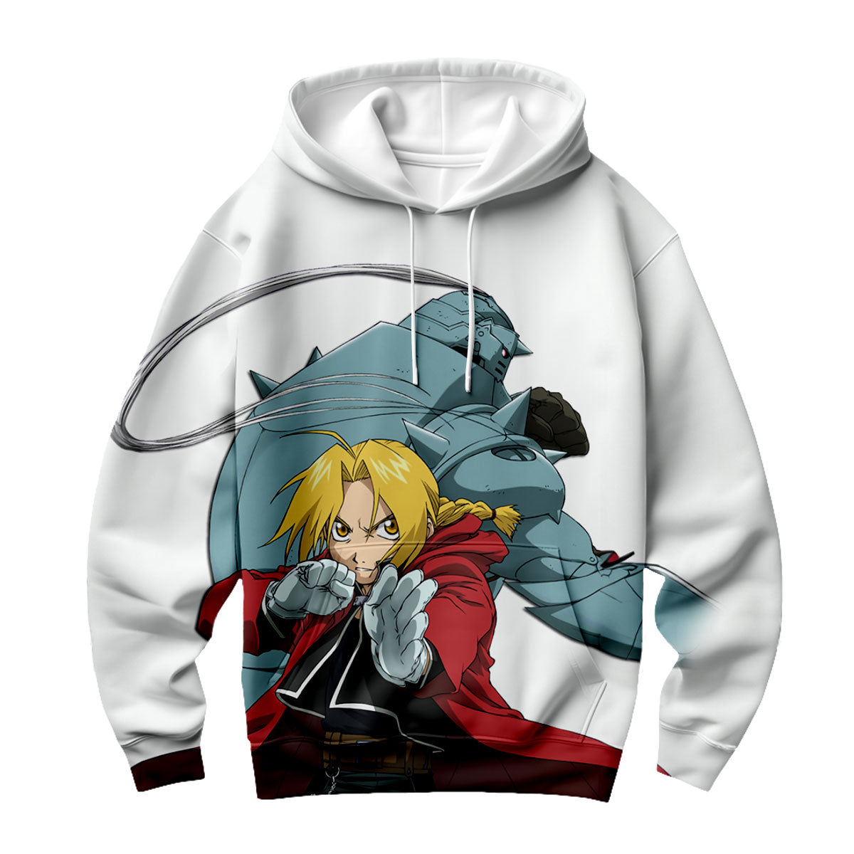 Fullmetal Alchemist Edward Elric Combat Pose Anime Apparel