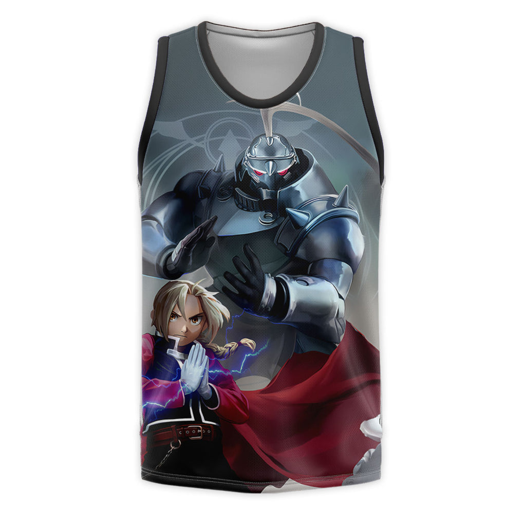 Fullmetal Alchemist Edward Elric Combat Stance Anime Apparel