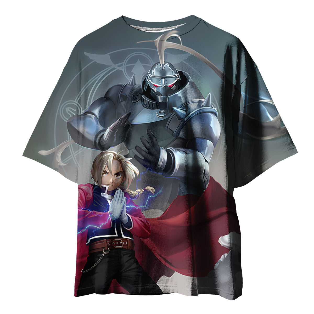 Fullmetal Alchemist Edward Elric Combat Stance Anime Apparel