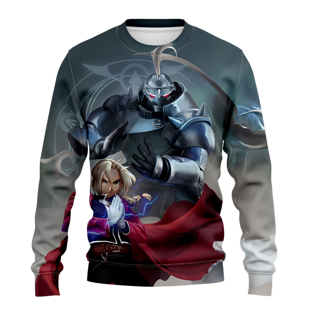 Fullmetal Alchemist Edward Elric Combat Stance Anime Apparel