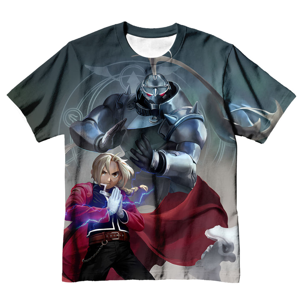 Fullmetal Alchemist Edward Elric Combat Stance Anime Apparel