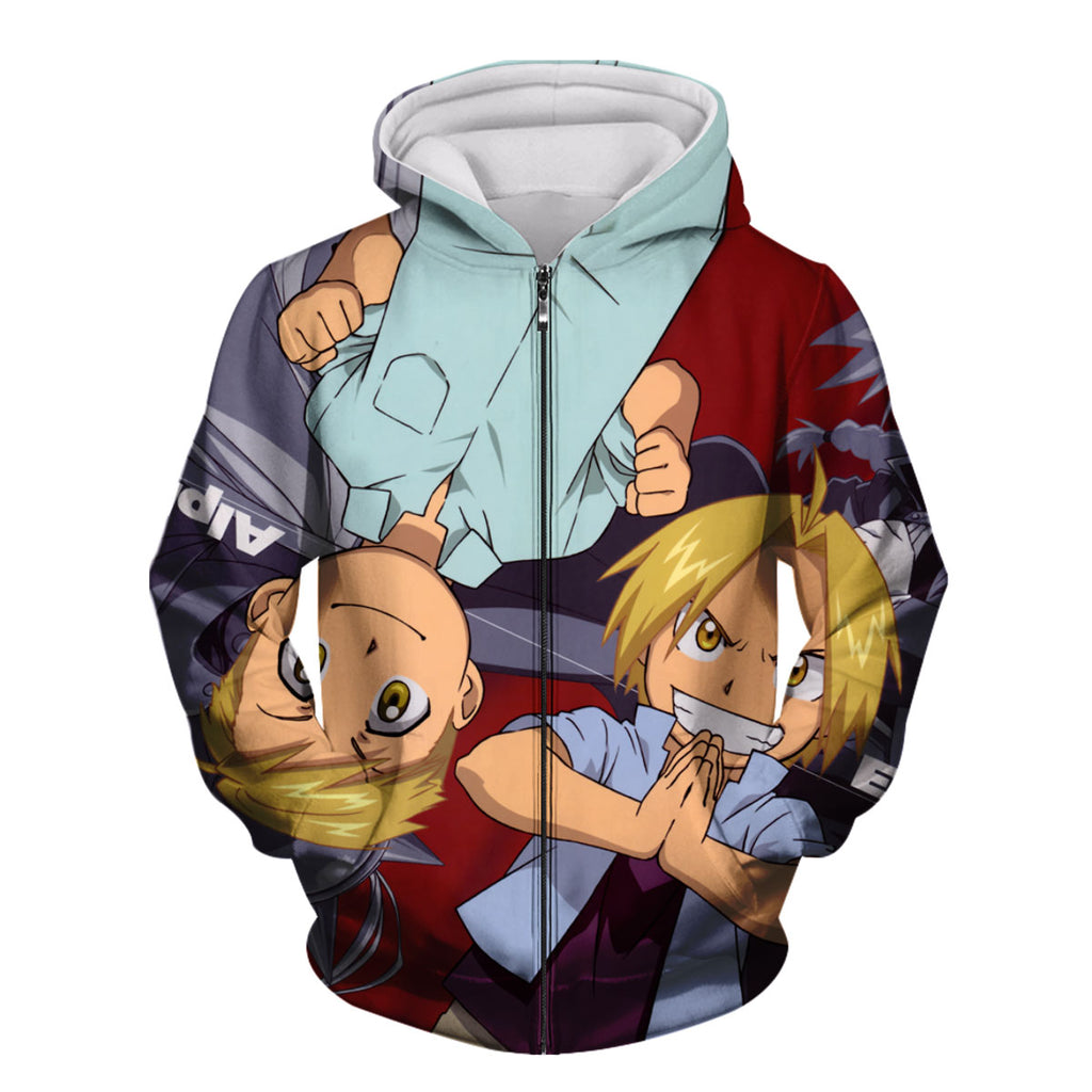 Fullmetal Alchemist Edward Elric Confident Pose Anime Apparel