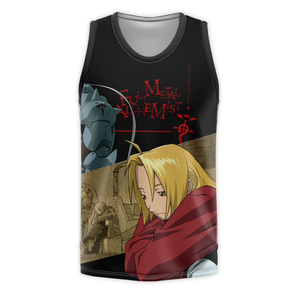 Fullmetal Alchemist Edward Elric Contemplating Anime Apparel