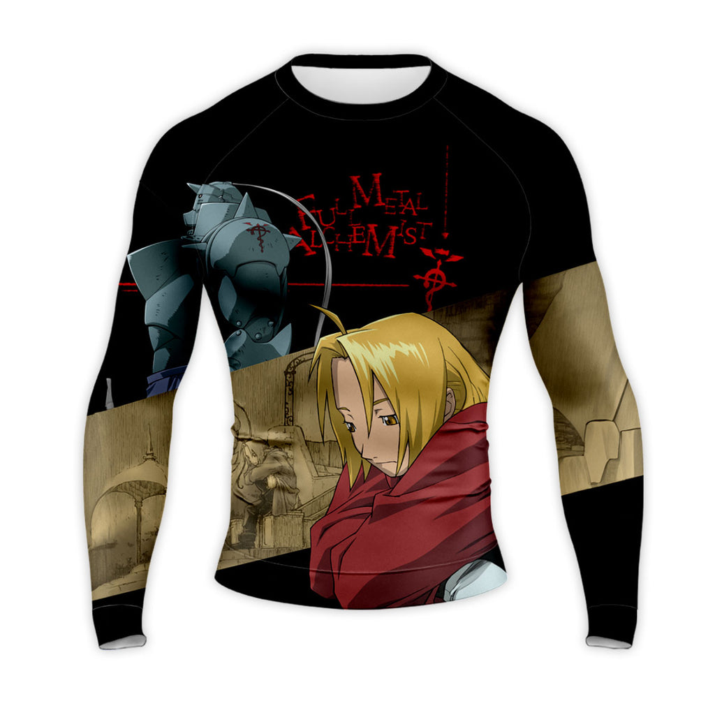 Fullmetal Alchemist Edward Elric Contemplating Anime Apparel