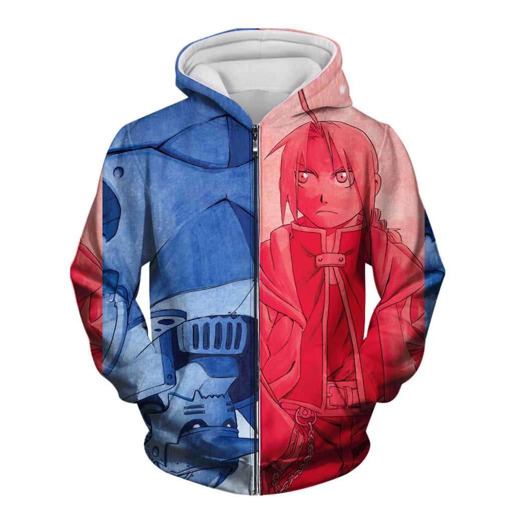 Fullmetal Alchemist Edward Elric Crimson Anime Apparel