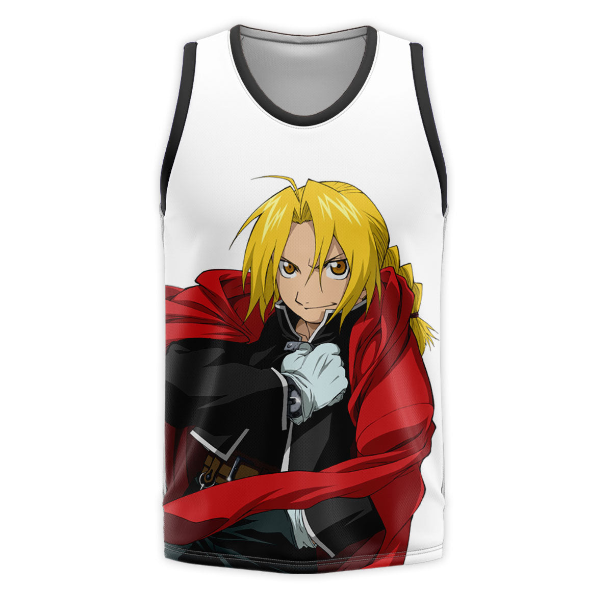 Fullmetal Alchemist Edward Elric Crimson Cape Anime Apparel
