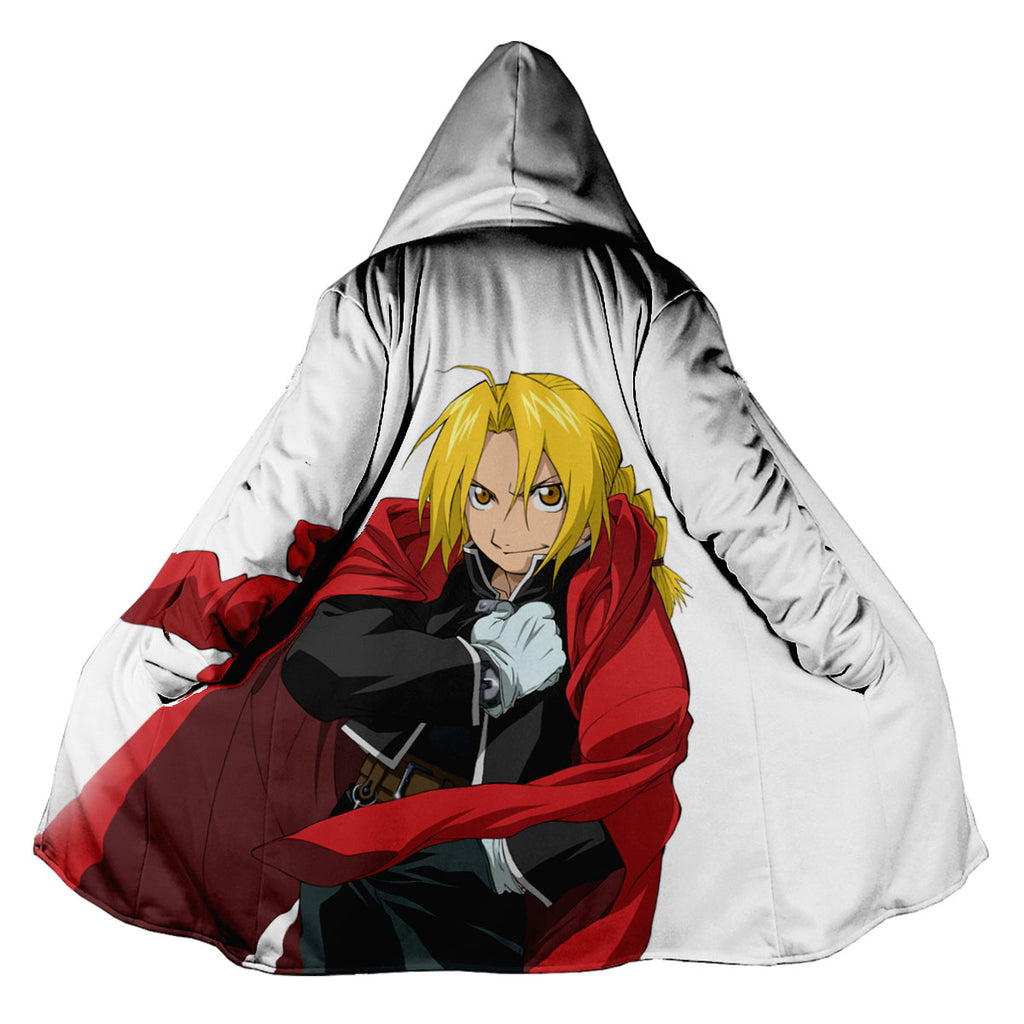 Fullmetal Alchemist Edward Elric Crimson Cape Anime Apparel
