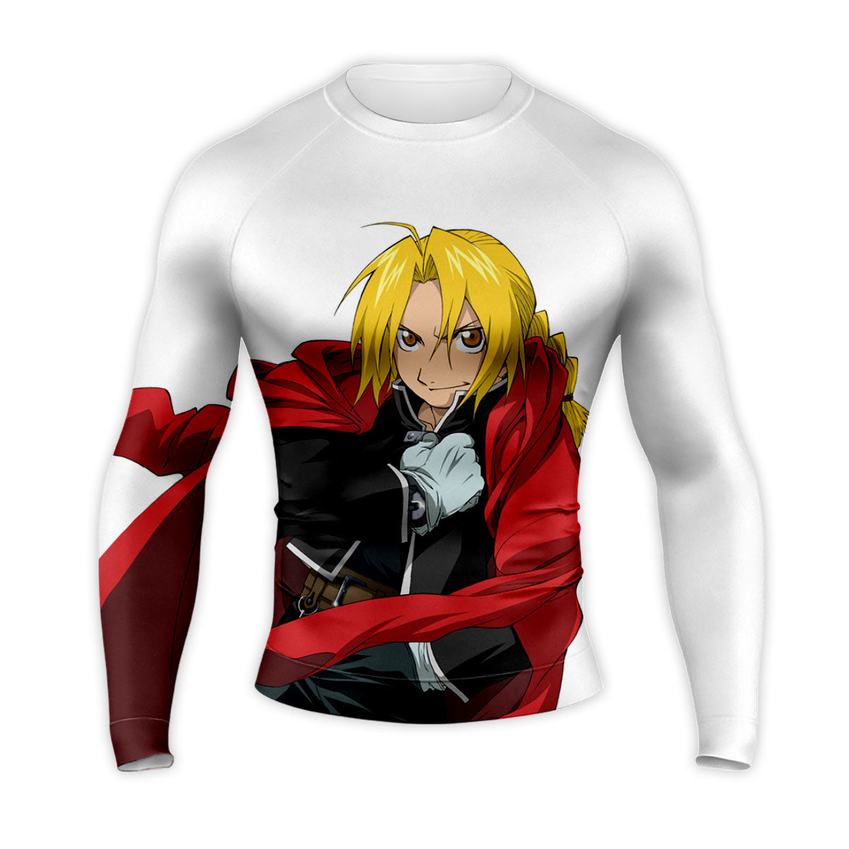 Fullmetal Alchemist Edward Elric Crimson Cape Anime Apparel