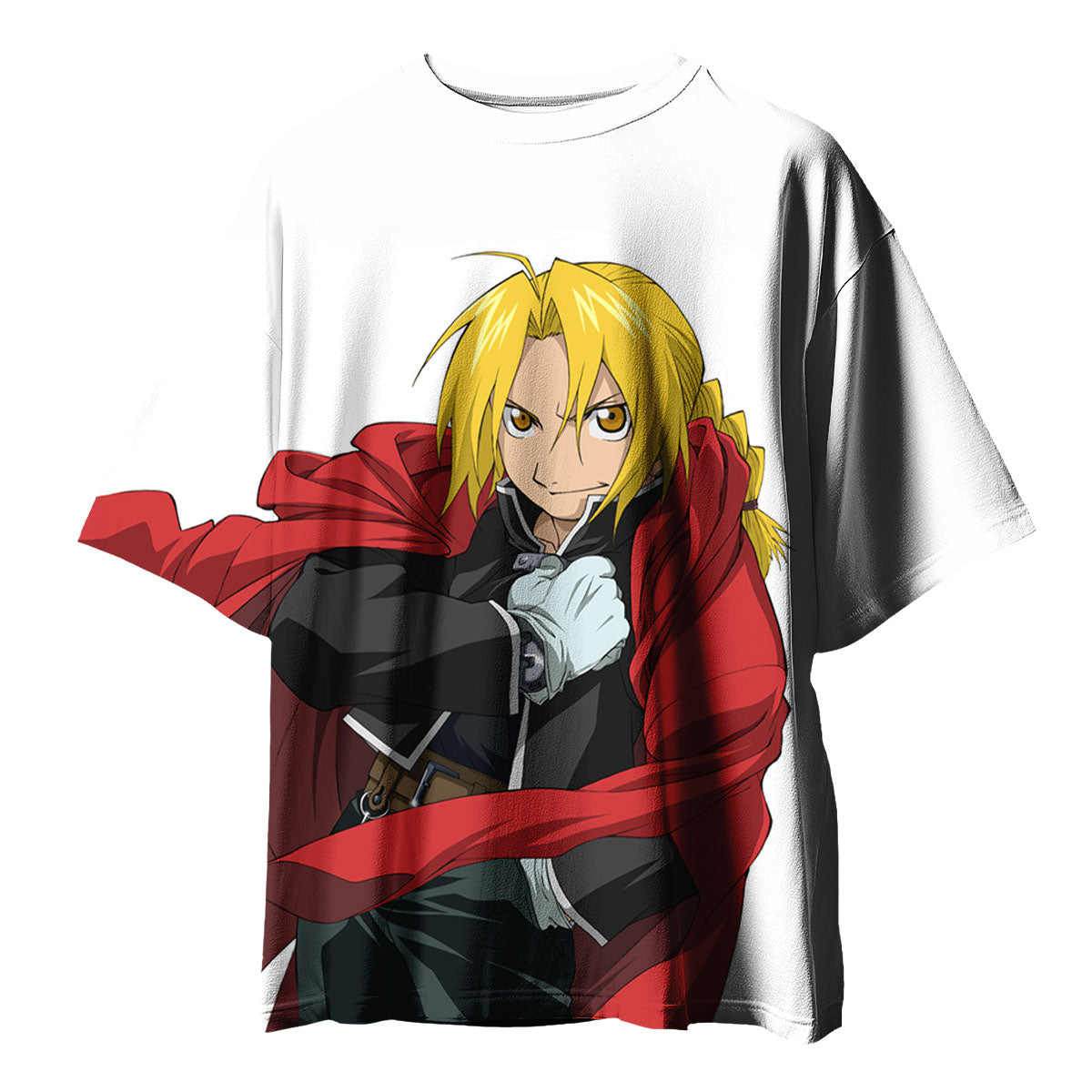 Fullmetal Alchemist Edward Elric Crimson Cape Anime Apparel