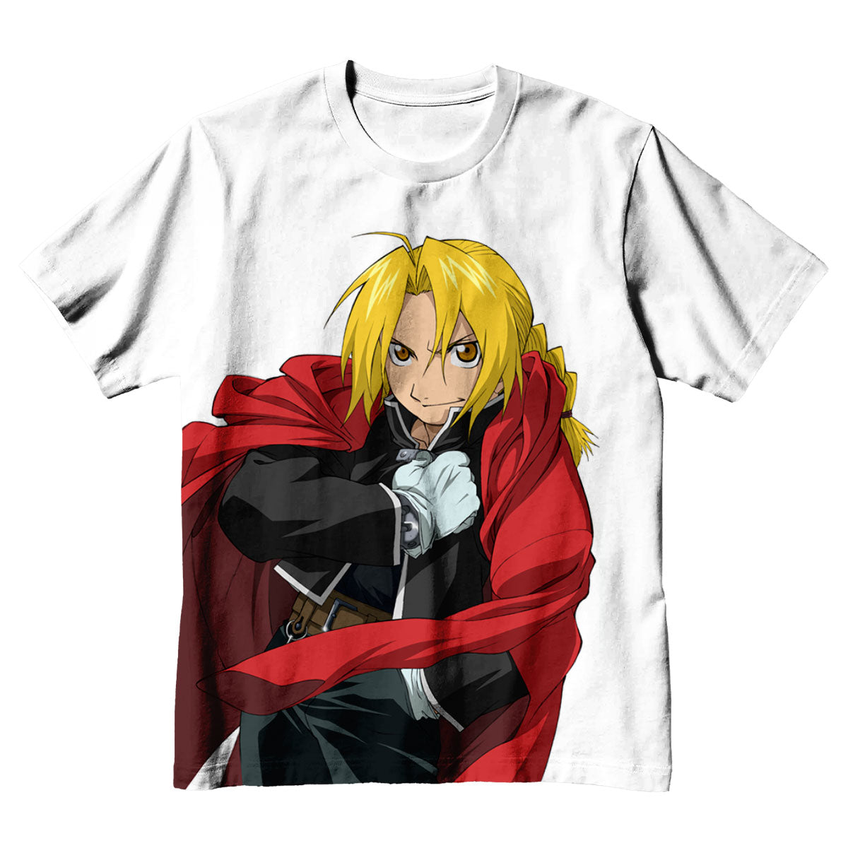 Fullmetal Alchemist Edward Elric Crimson Cape Anime Apparel