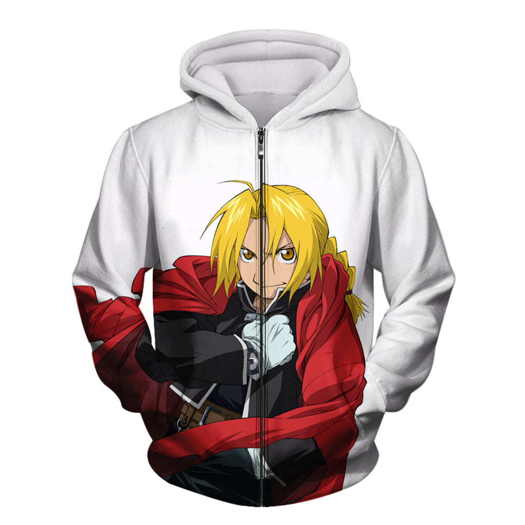 Fullmetal Alchemist Edward Elric Crimson Cape Anime Apparel